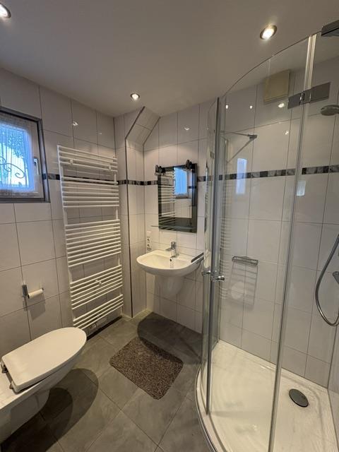 Modernes Duschbad im Haupthaus